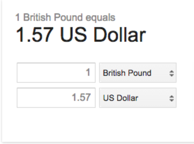 British pound falls below $2 for the first time