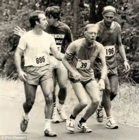 Forrest starts running (date that President Carter collapsed of heatexhaustion