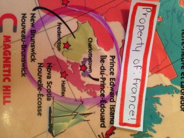 Jacques Cartier claims lands for France