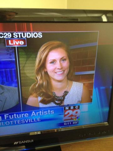 Anna's first live story!