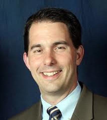 Wisconsin Governer Scott walker becomes Pres.