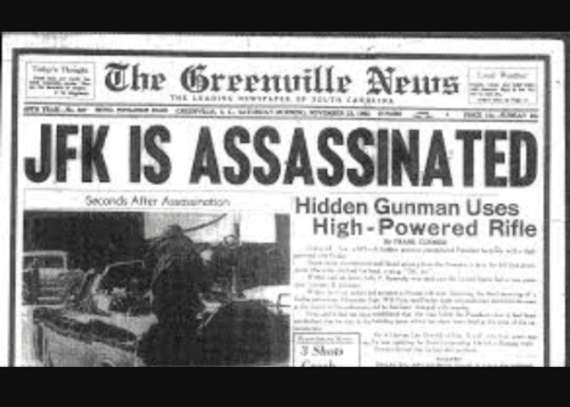 J.F.K assassinated
