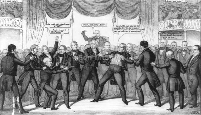 violence in the senate