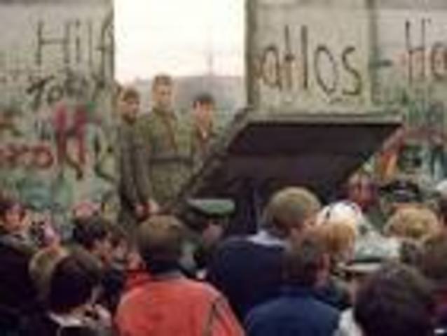 Fall of the Berlin wall