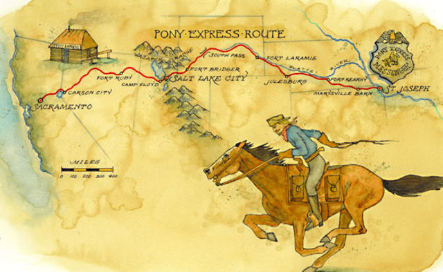 The Pony Express Delivers