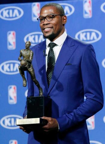 Durant wins MVP