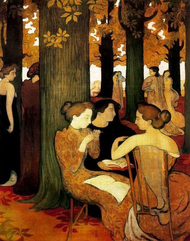 Maurice Denis, As musas