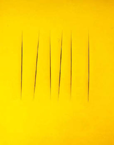 Lúcio Fontana, Composição