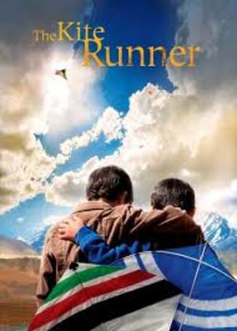 Author began writing Kite Runner