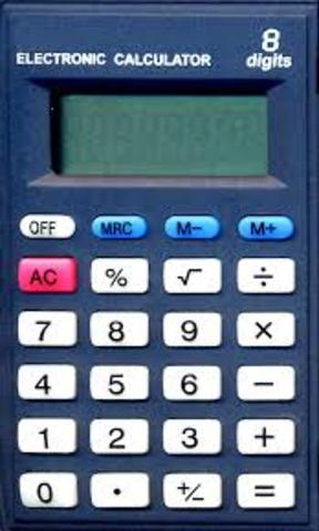 Utilizando por 1° vez una calculadora