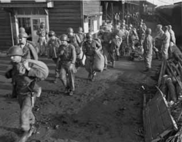 July 7,1950,UN forces