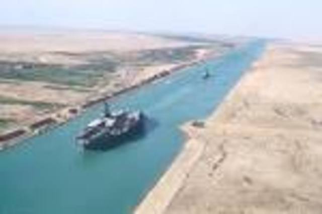 Suez Canal completed