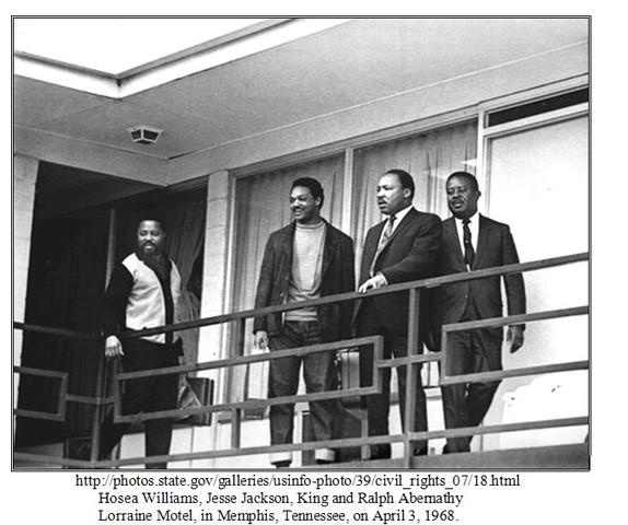 the Death of Martin luther king