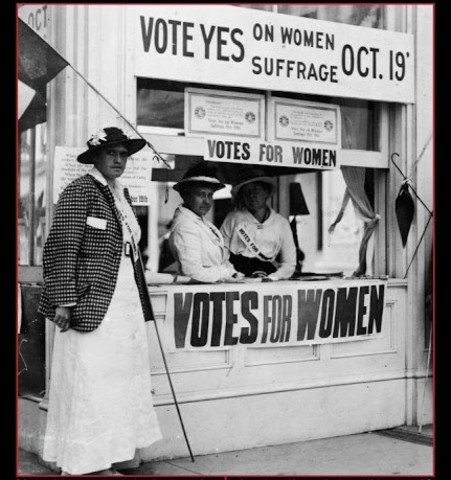 Sufragismo (la biblia de la mujer)