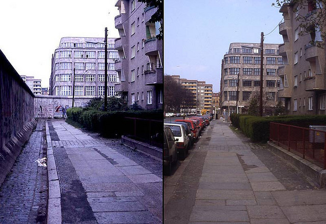 Berlin Wall taken down