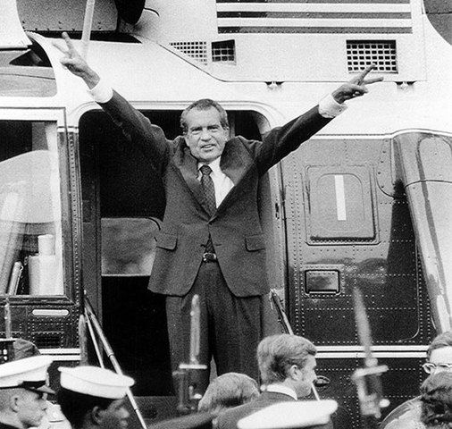 Richard Nixon Resigns