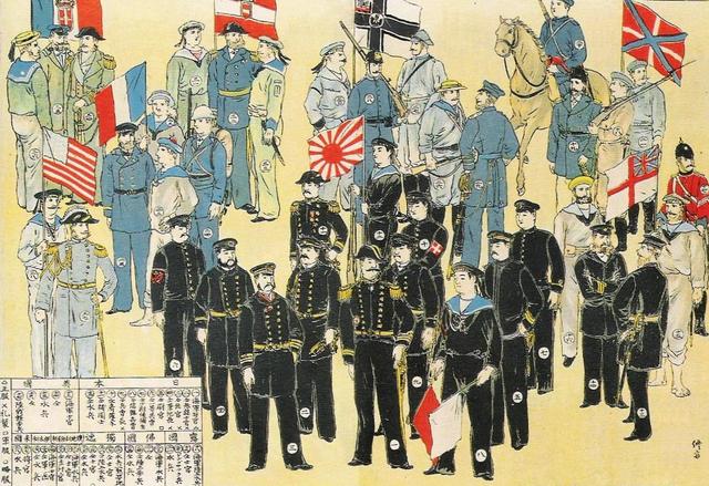 Eight-Nation Alliance looted the ruins of Yuanmingyuan