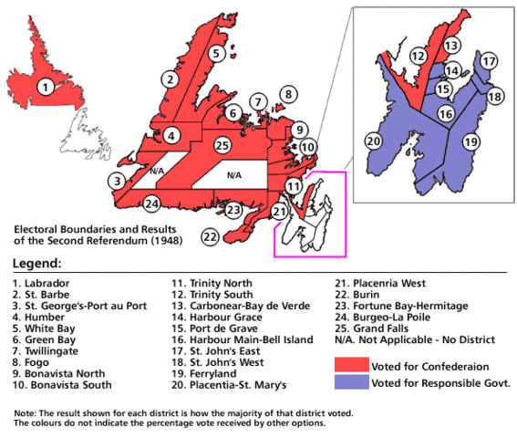 The second referendum is held to decide if Quebec should separate from Canada