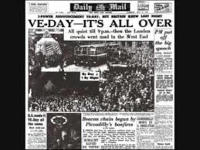 End of Second World War