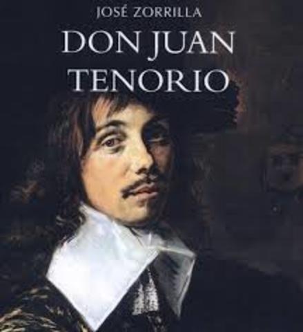 Zorrilla publica "Don Juan Tenorio"