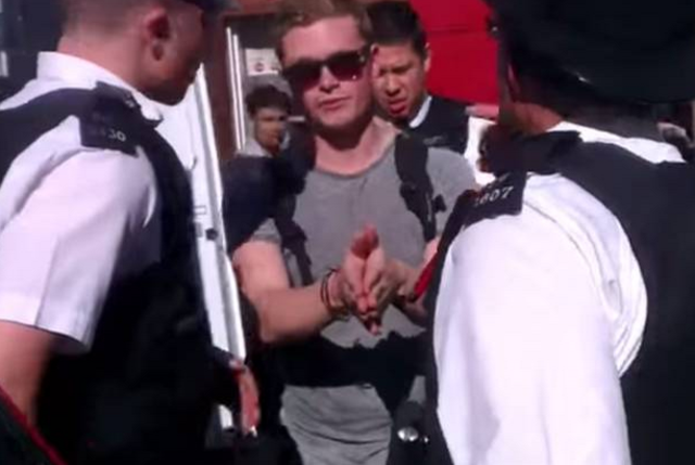 The King's Parade are arrested