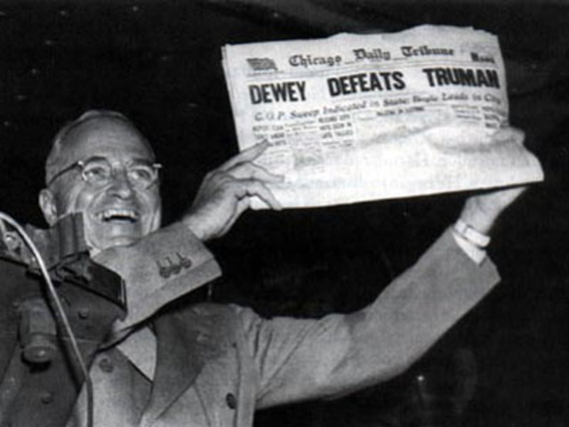 Truman Is elected President