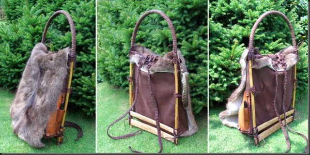 The earliest documented instances of a backpack