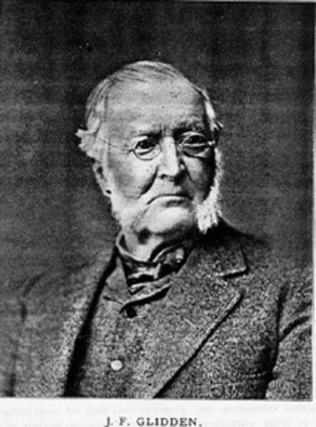 Joseph Glidden (January 18, 1813 - October 9, 1906)