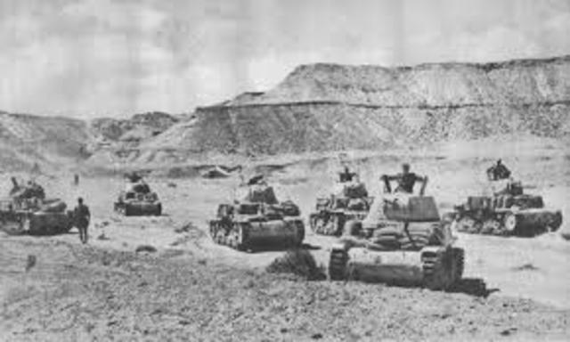 Vctory for Allies at El Alamein.