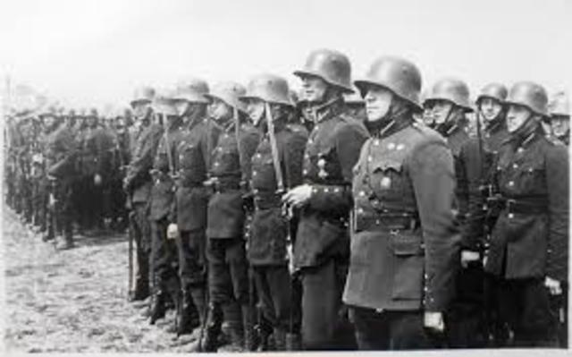 Landesveeri sõda algus