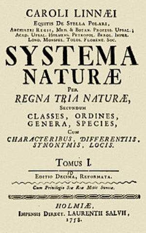 Carl von Linneo- Creacionismo-Clasificación jerárquica.