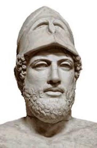 Pericles Leads The Athenian Governement. A council of 500 is chosen by lottery from all male citizens over the age of 30. (460 BCE- 429 BCE)