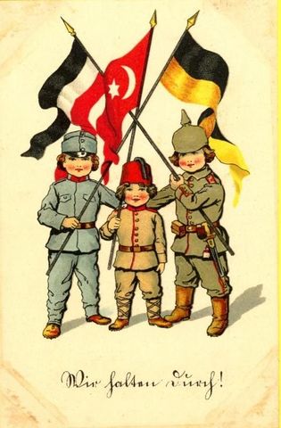 Germany signs secret Alliance with Ottoman Empire