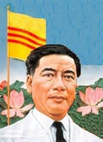 Diem is installed as South Vietnam's leader