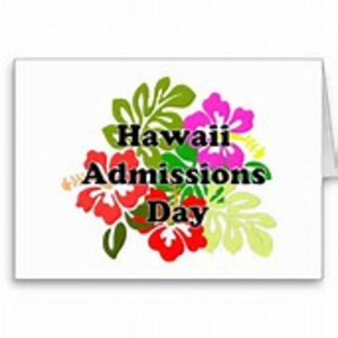 Hawaii admmitance day
