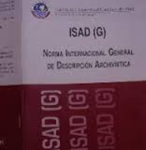 Norma  ISAD(G)  DE 1999