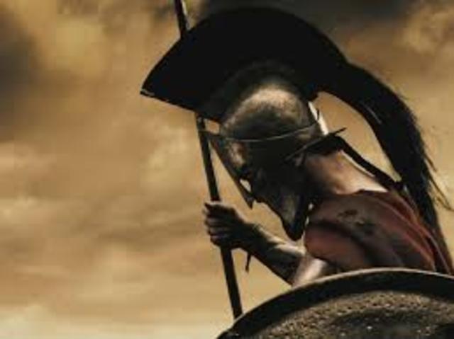 800 BCE: Sparta develops first Greek written law