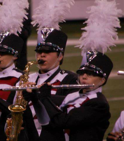 Le fanfare commencé