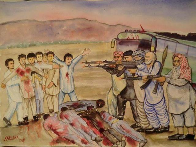 The Hazara massacre.