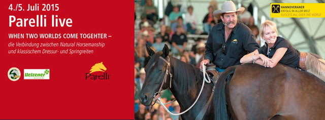 Parelli live - when two worlds come together!