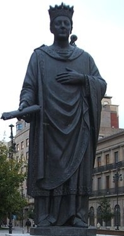 Carlos III es enviado a Francia por encago de su padre