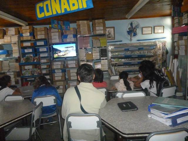 Sala de Video y TV. Biblioteca