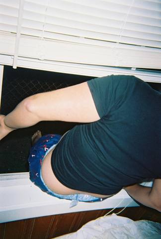 Falling action 2 - Sneaking out early.