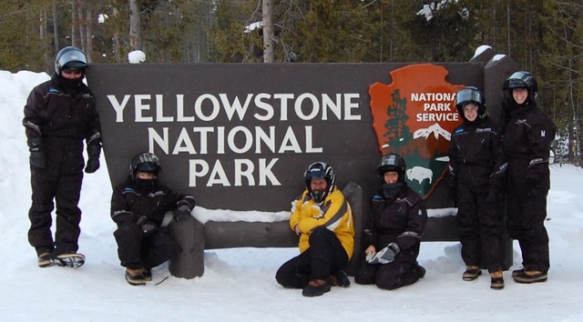 Tomó un viaje a Yellow Stone nacional parque