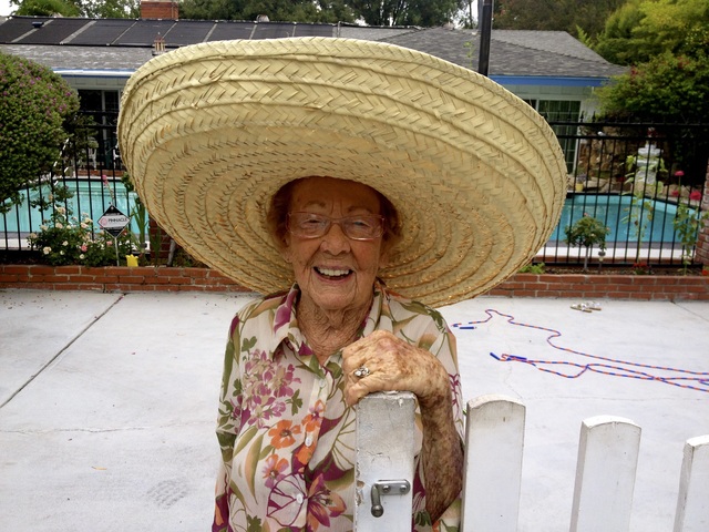 Mi bisabuela se vovió cien anos