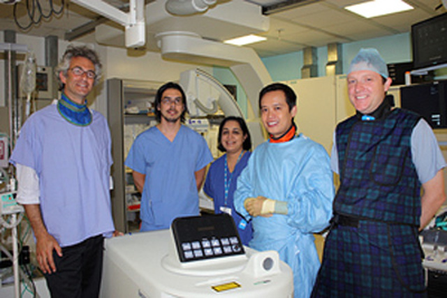 Laser Beam Unclogs Arteries