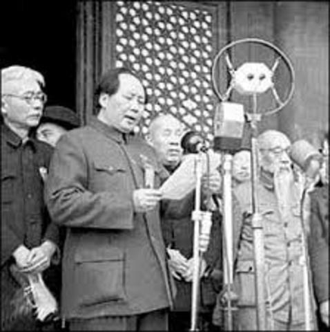 People’s Republic of China founded