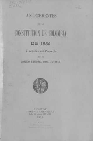 Constitución de 1886