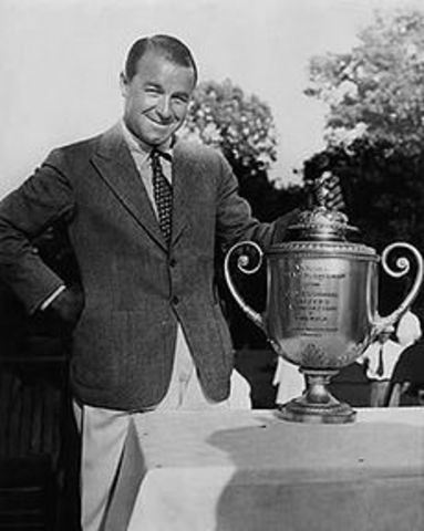 Gene Sarazen First Individual Player Endorsement