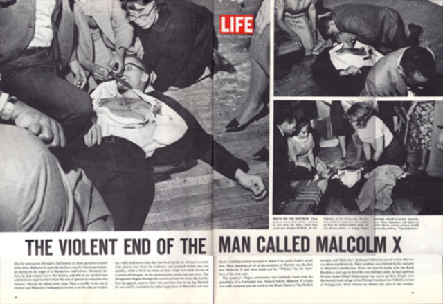 malcom x assassinated